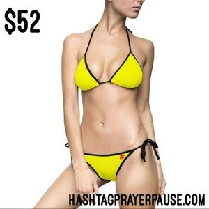 #PrayerPause Signature Yellow Women's Bikini
